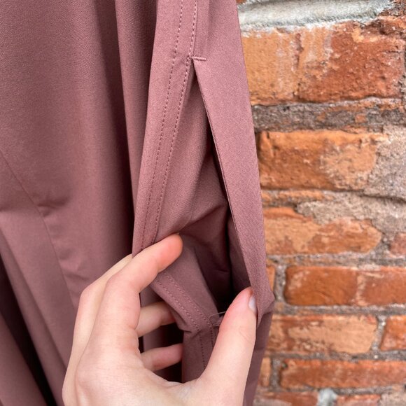 [SOLD on Depop] Athleta Mauve Midi Athleisure Moisture-Wicking Dress - Picture 11 of 14